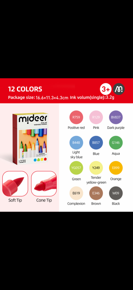 Washable Markers