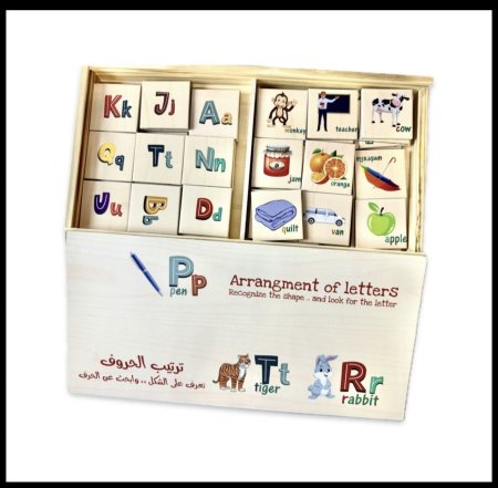 ترتيب الحروف -انجليزي